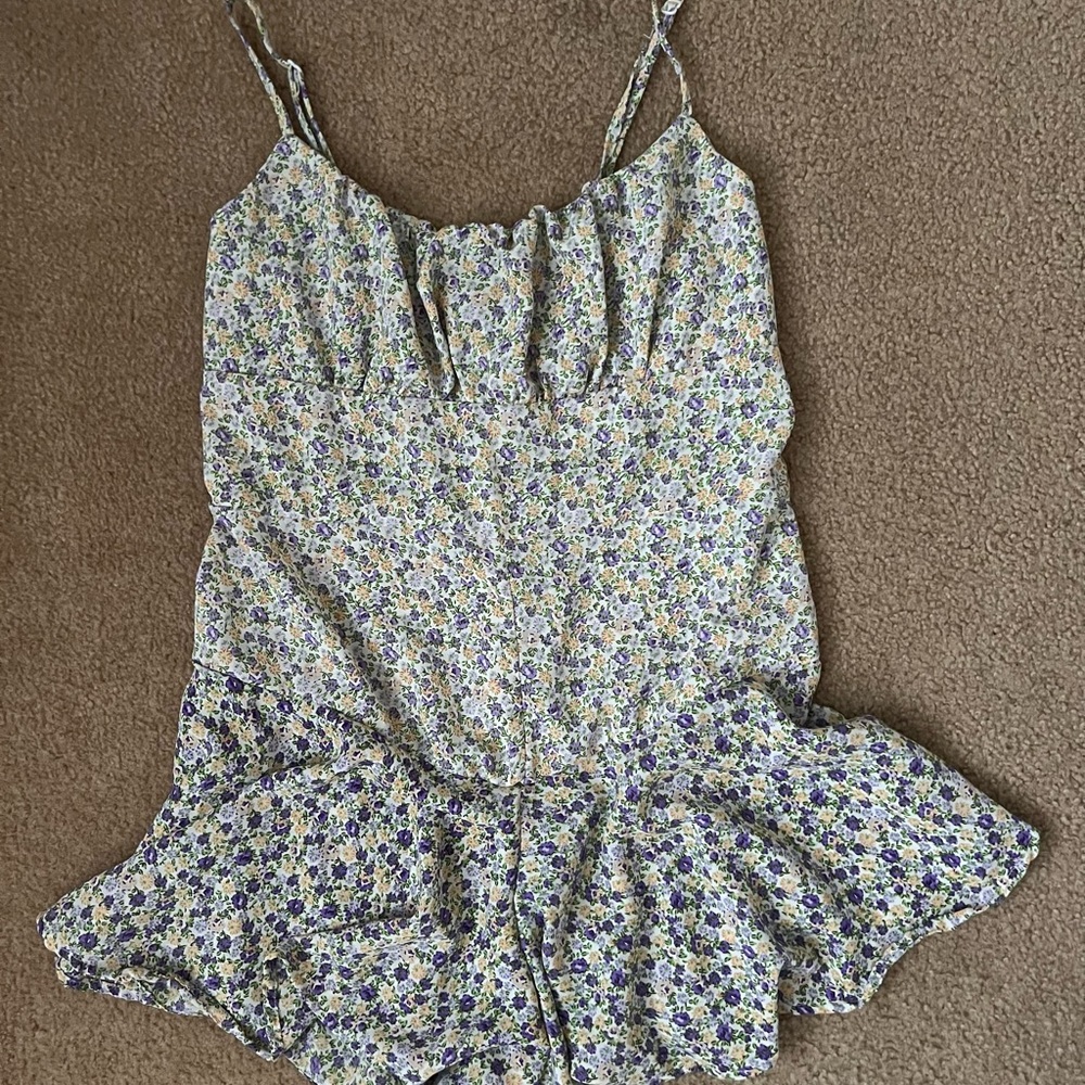 Shein Floral Romper